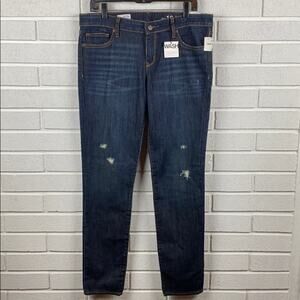 GAP Women's Skinny Jeans - Dark Blue